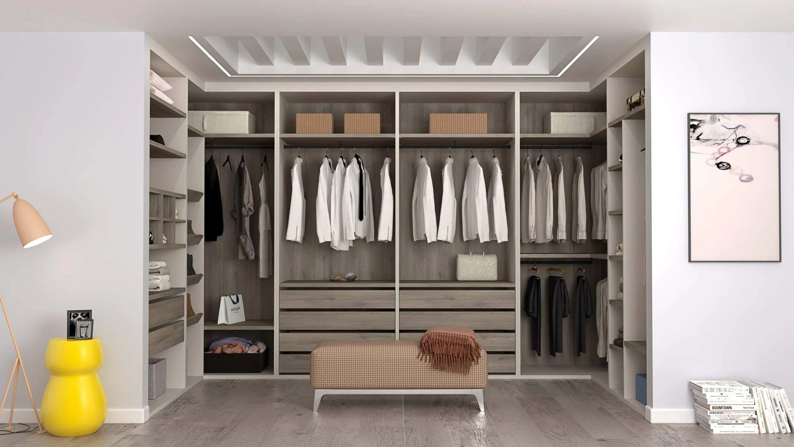 AR009 Vestidor En U Ilumueble ar009-vestidor-en-u-ilumueble